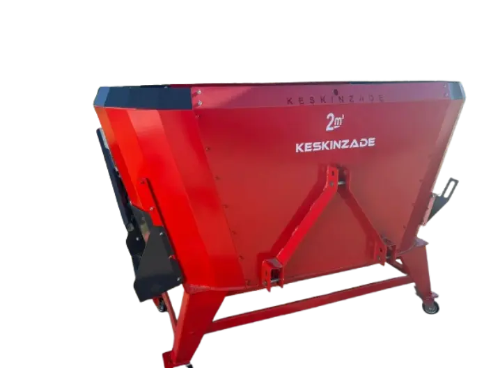 2 Metreküp 380 volt Yem Karma Makinası 4+4 = 8 HP